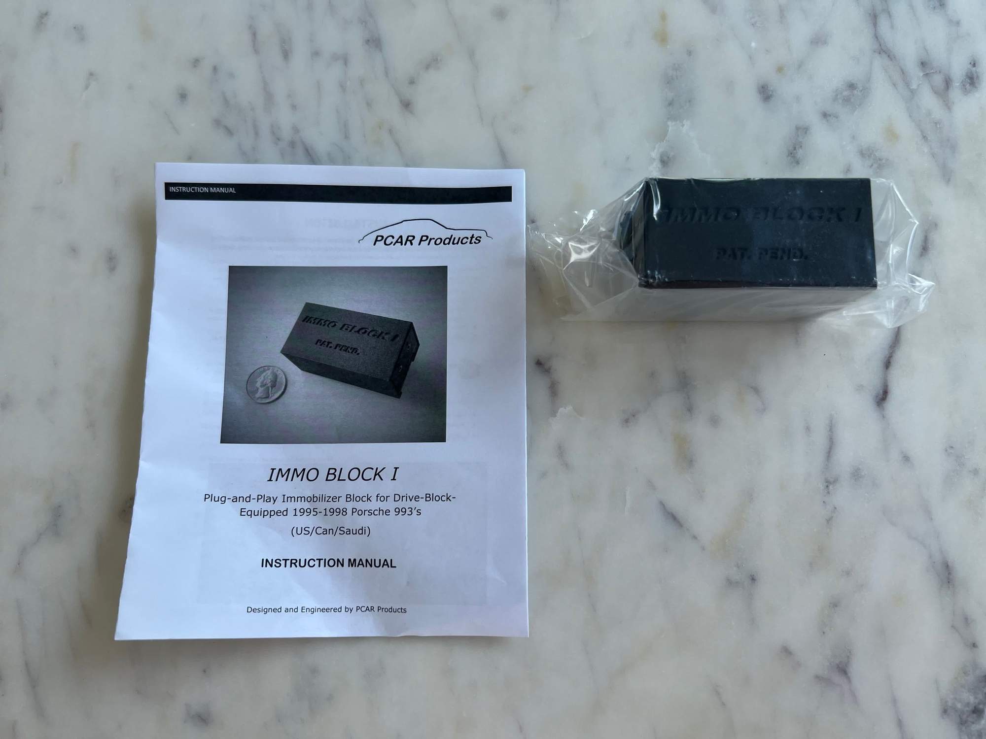 Audio Video/Electronics - New Immoblock for Porsche 993's - New - 0  All Models - Austin, TX 78703, United States