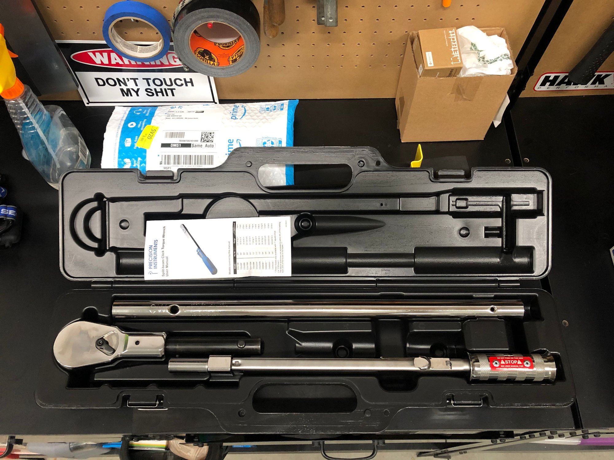 FS Precision Instrument Torque Wrench for Center Lock Wheels