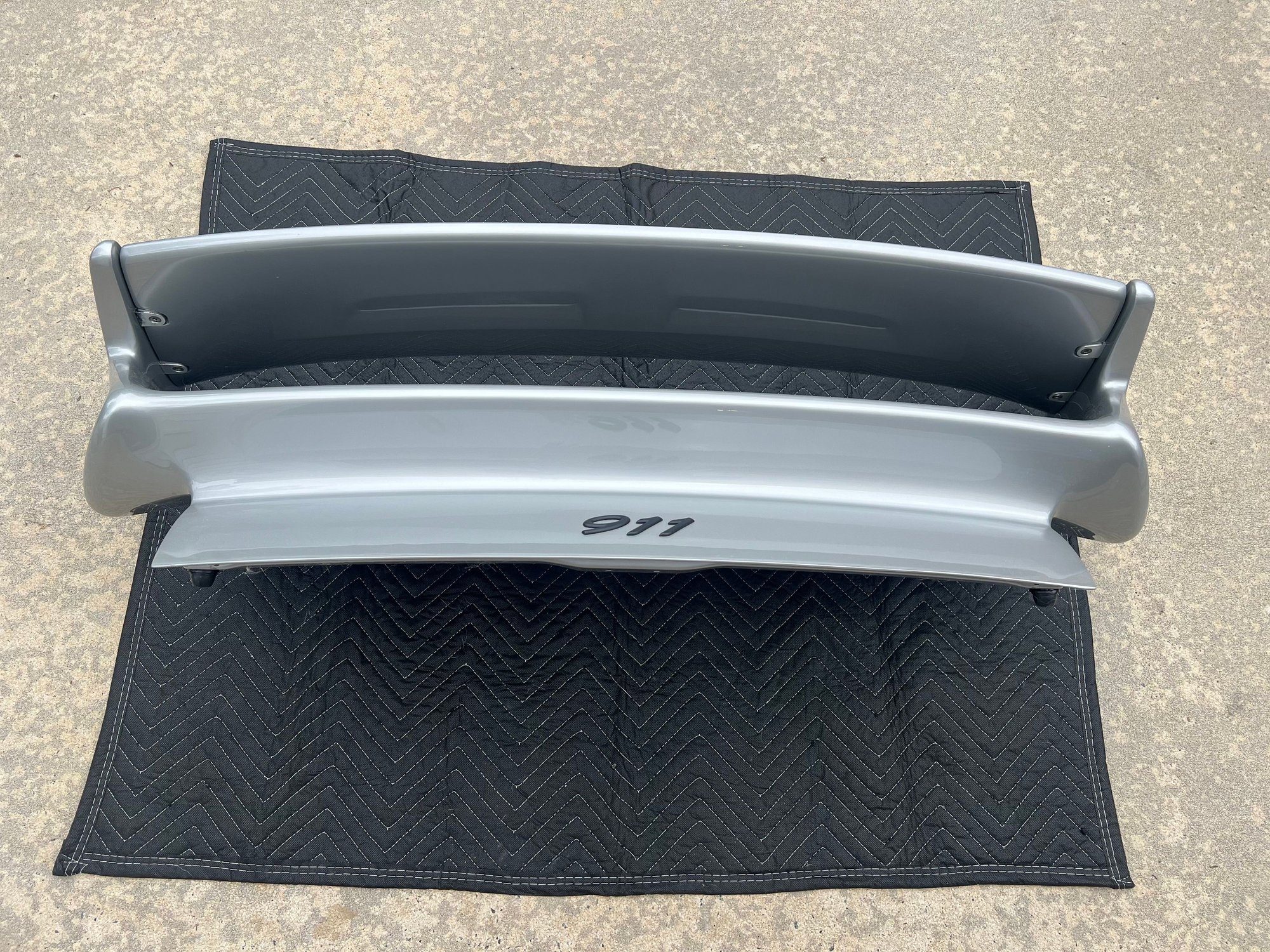 Exterior Body Parts - Porsche GT3 rear wing by Getty Design,Arctic Silver - Used - Huntersville, NC 28078, United States