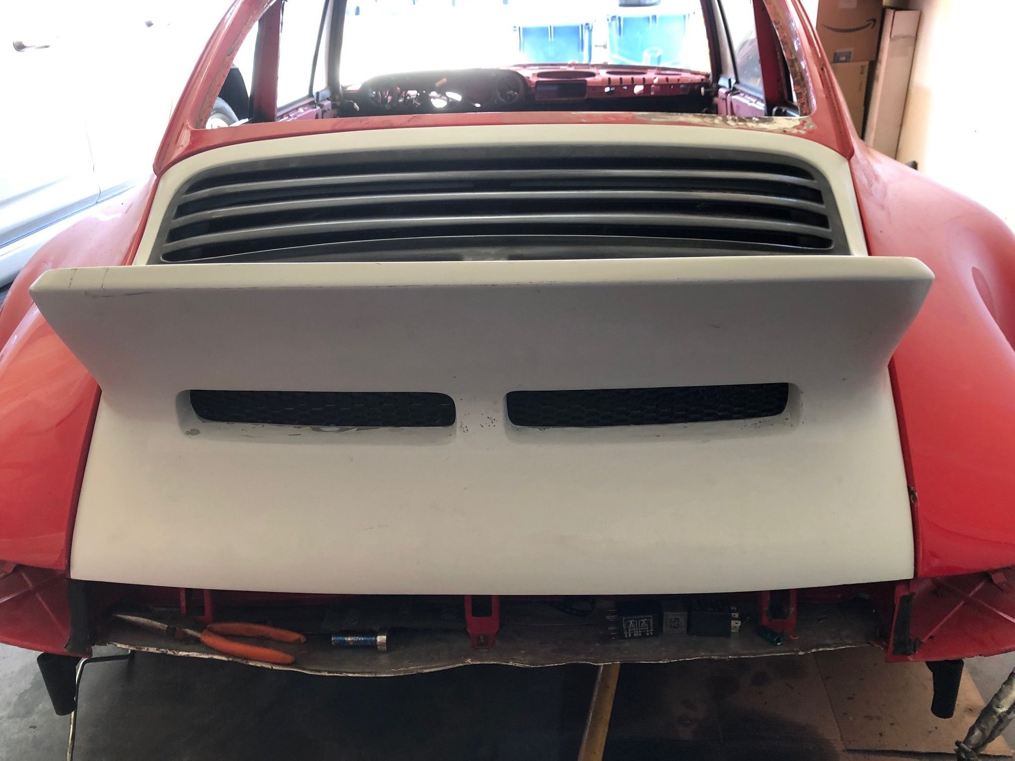 Exterior Body Parts - Singer DLS Style Duck Tail Deck lit - New - 1980 to 1994 Porsche 911 - Saint Louis, MO 63131, United States