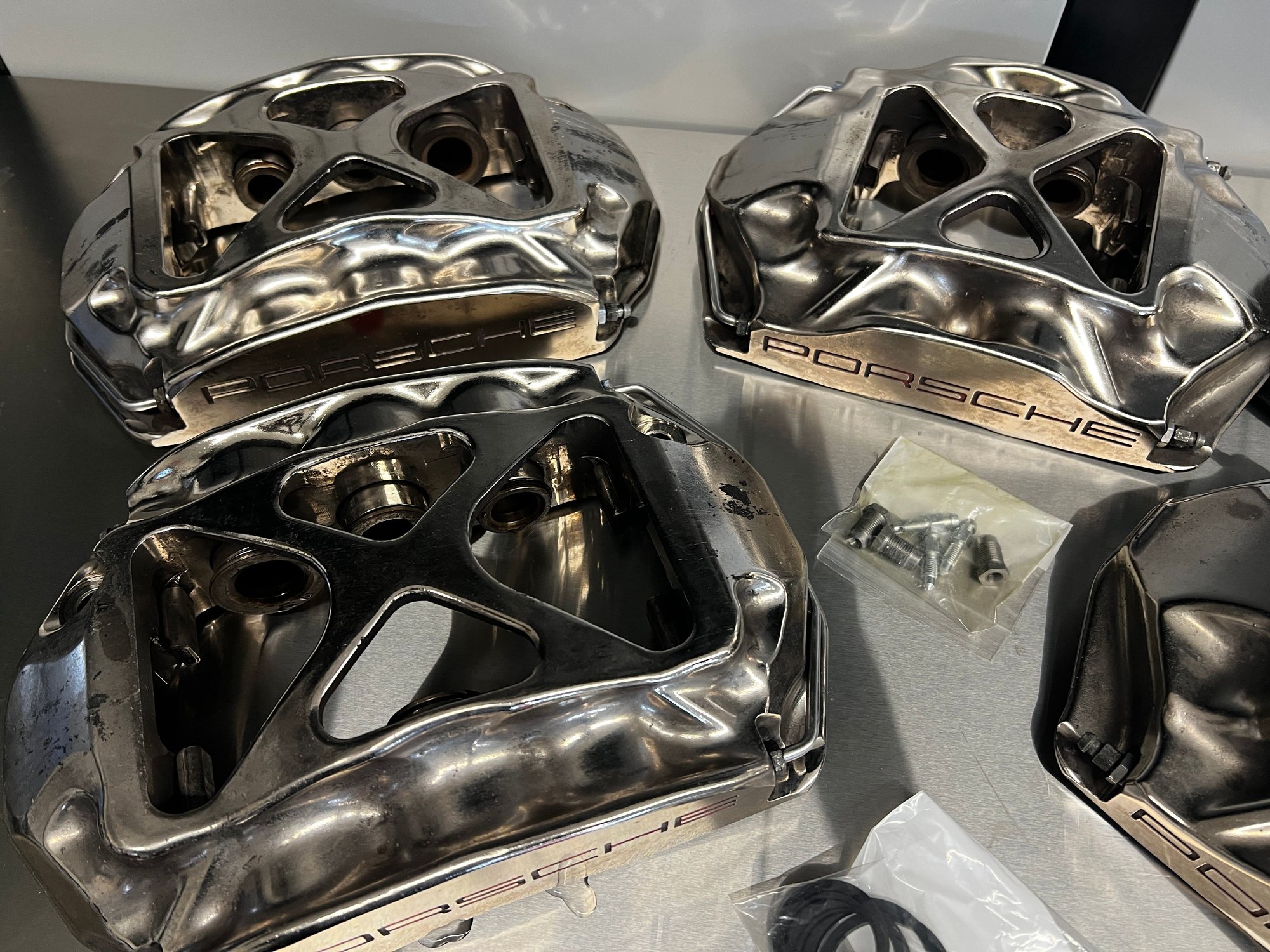 FS 991 GT3 Cup & 981/718 Clubsport PFC Brake Calipers, Fronts + Rears