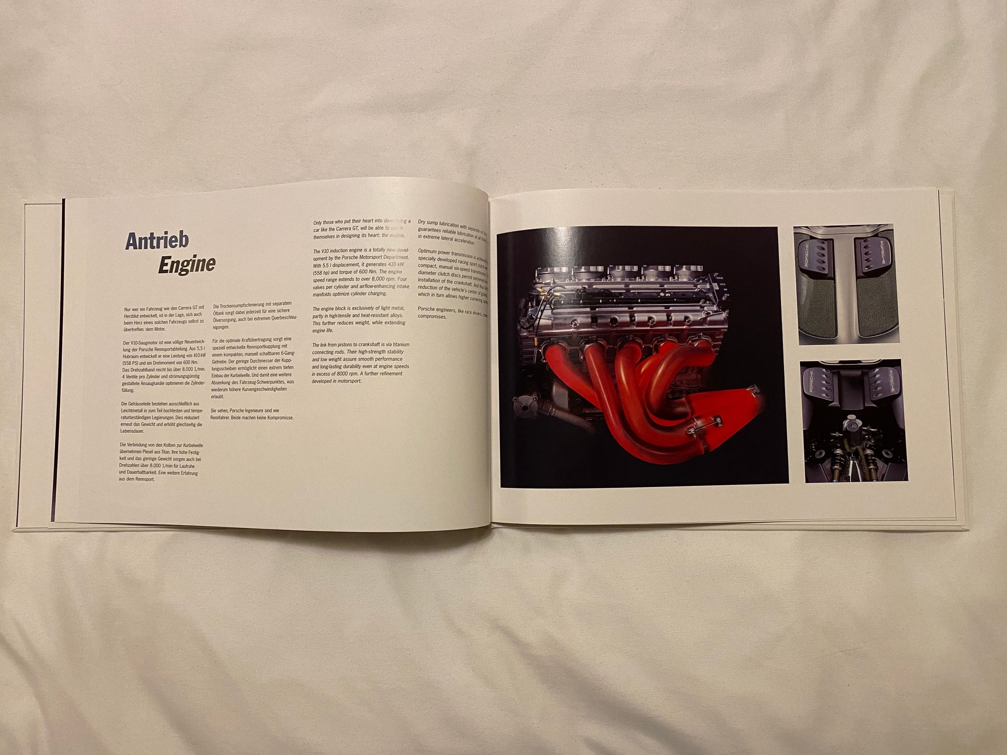 Miscellaneous - PORSCHE CARRERA GT PRE DELIVERY GIFT PACKAGE - Used - All Years  All Models - Solvang, CA 93463, United States