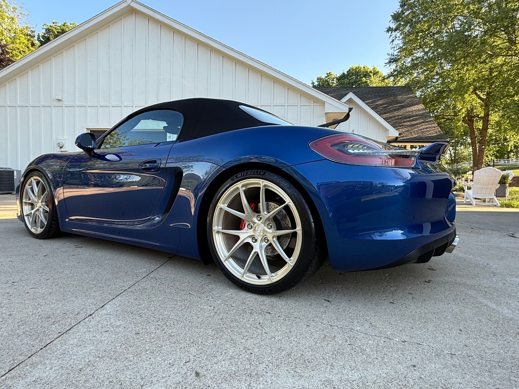 2013 Porsche Boxster - FS: 2013 981 Boxster S manual, 32k miles, Aqua Blue, GTS bumpers, some mods - Used - VIN WP0CB2A83DS133899 - 32,000 Miles - 6 cyl - 2WD - Manual - Convertible - Blue - Country Club, MO 64505, United States
