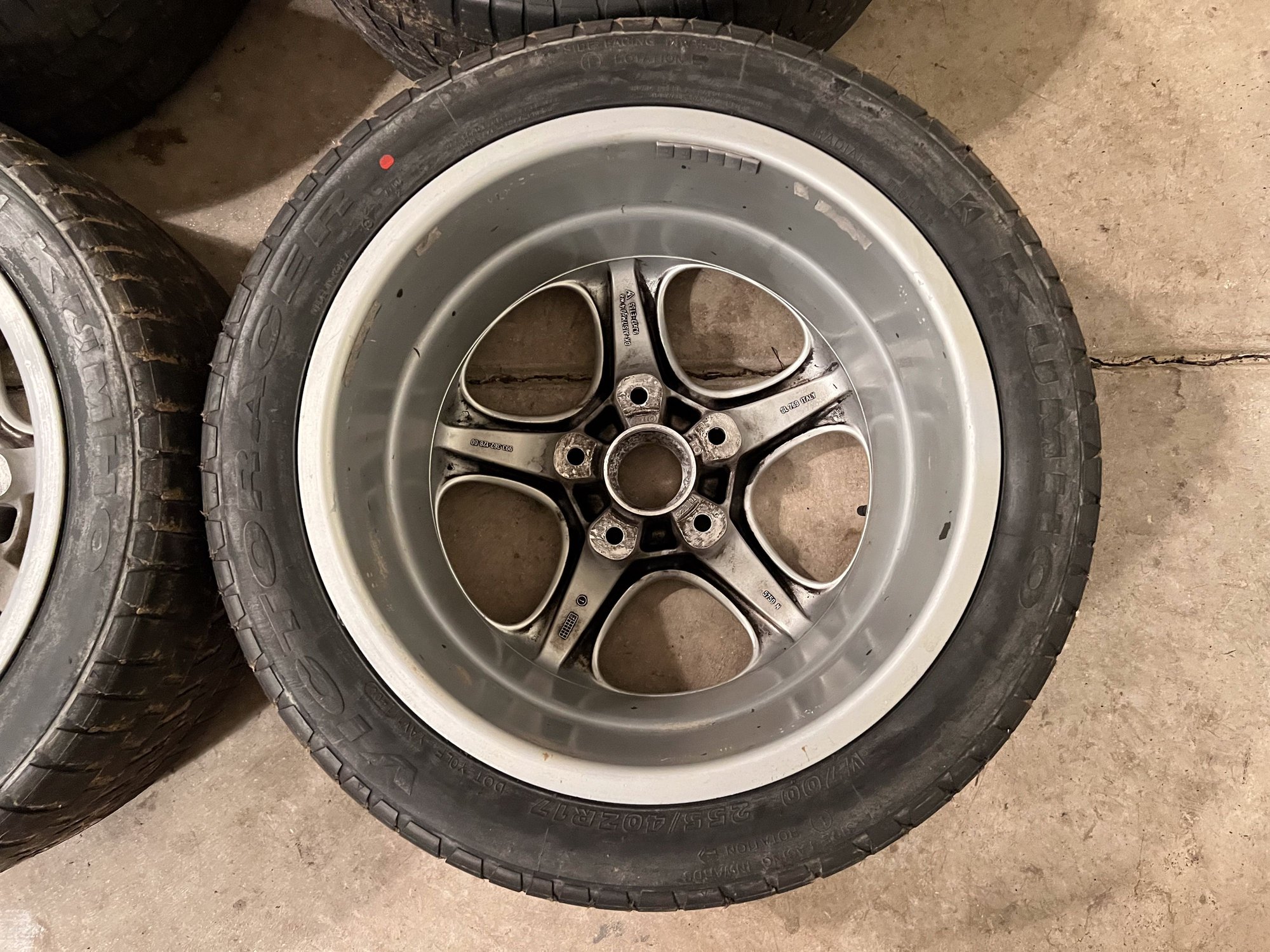 Wheels and Tires/Axles - Set of 7"X17" and 9"X17" ET55 Porsche Cup2 wheels with Kumho Victoracer V700 Tires - Used - 1995 to 1998 Porsche 911 - All Years Porsche 944 - Bolingbrook, IL 60490, United States