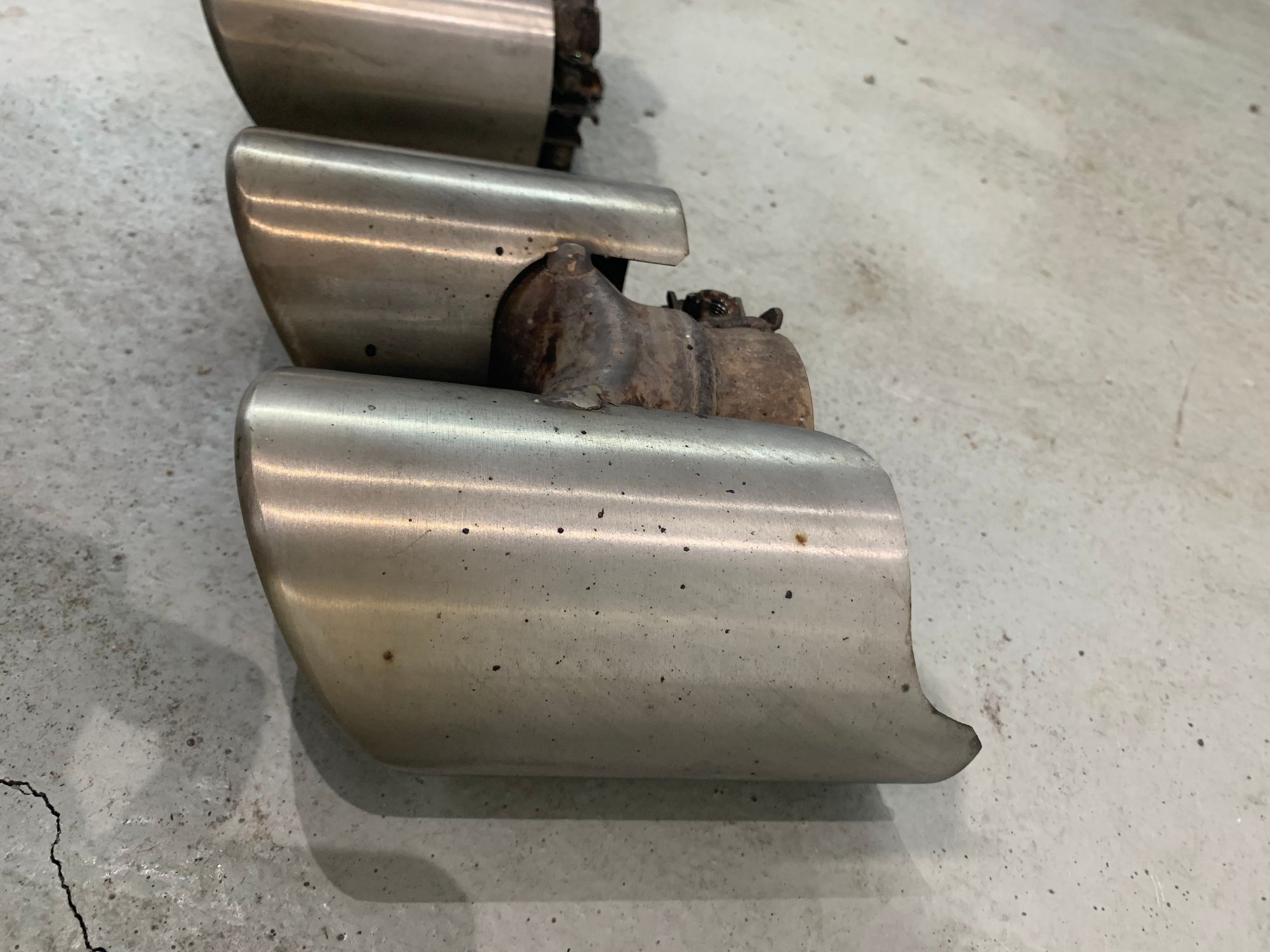 Engine - Exhaust - 997.1 Carrera S Exhaust Tips - Used - 0  All Models - Tulsa, OK 74131, United States