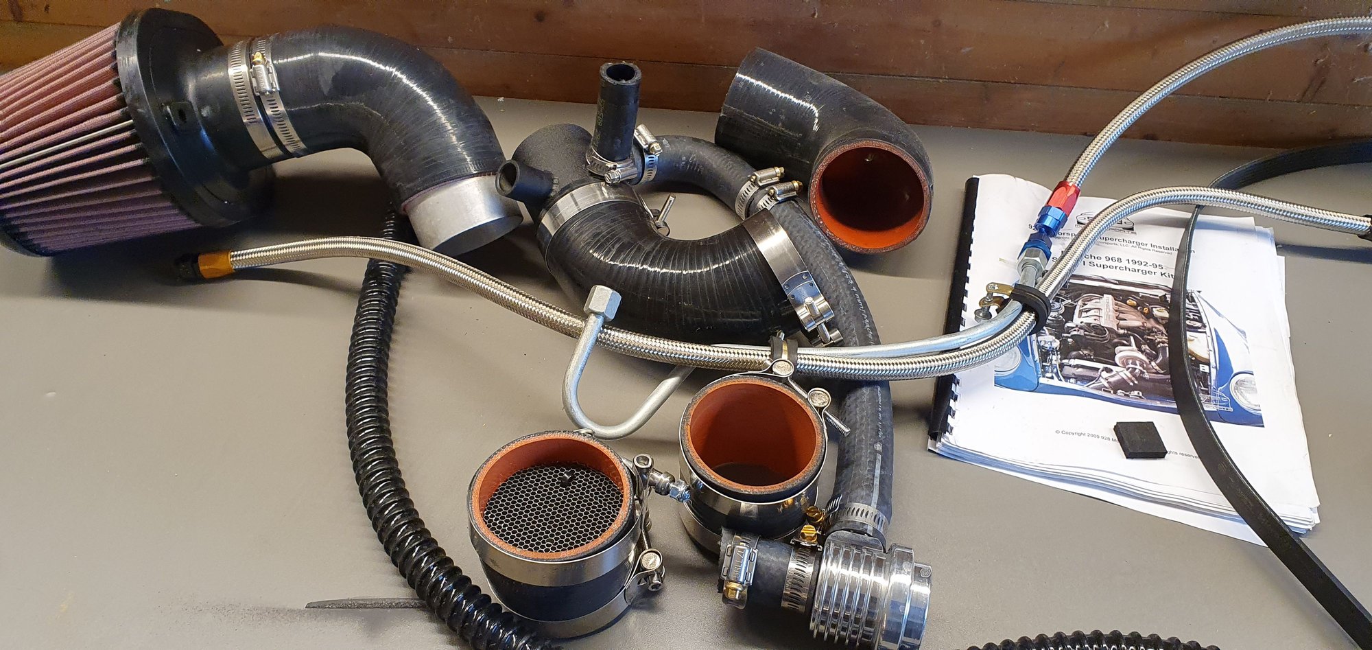 Engine - Power Adders - Stage 1 SUPERCHARGER KIT from 928 Motorsports to Porsche 968 - Used - 1992 to 1995 Porsche 968 - Kleppe, Norway