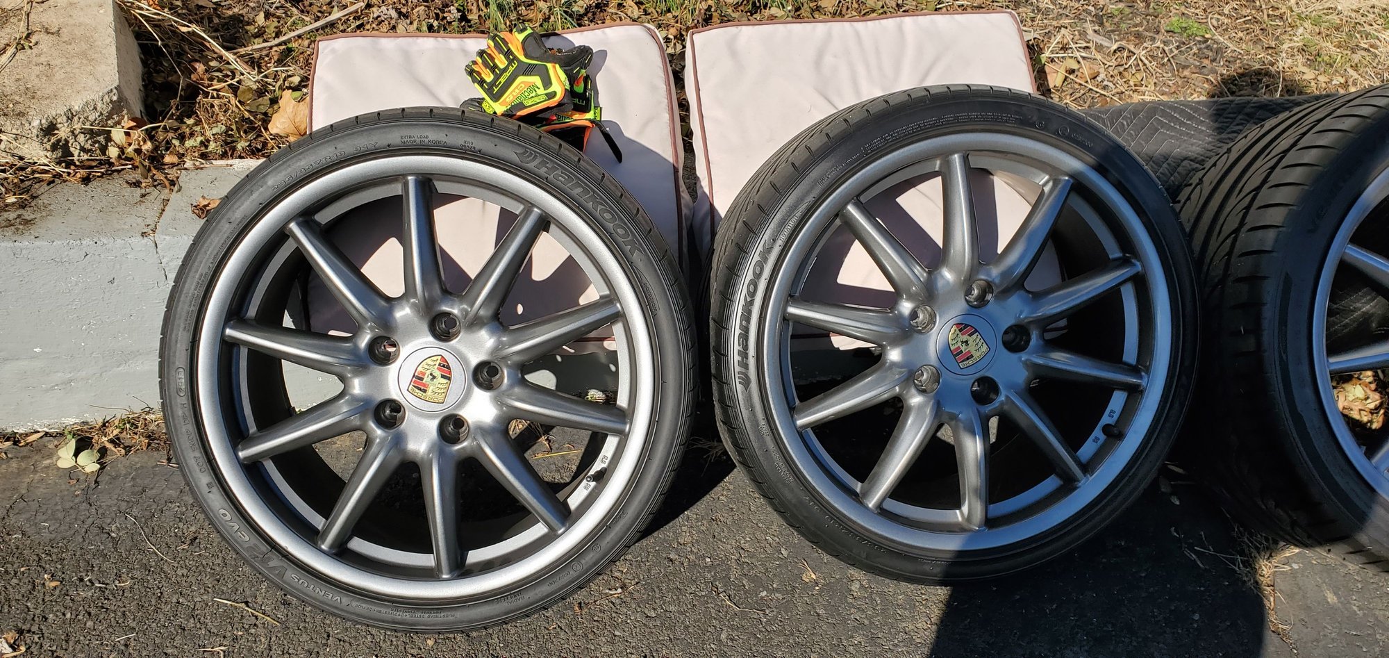 Wheels and Tires/Axles - Oem Freshly Powdercoated 2006 Carrera Sport wheels - Used - 2005 to 2008 Porsche 911 - Philadelphia, PA 19154, United States