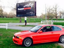 Our first track car in 2015, BMW 323