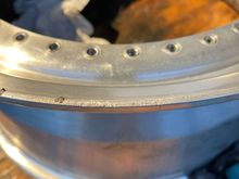 Curb Rashed Barrel BEFORE