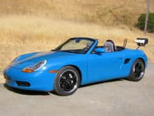 My first Boxster. The only car in the country this color. Came from Jacksonville, sold to Chicago. Now in Socal but its a total mess.
