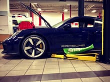 I’m experimenting on the Gt3 Touring for a wheel setu. once the Speedster arrives, I will swap the Forgeline’s over and complete the modern throwback look. 

I am still sorting out the rear tires as I did a 21” rear. The standard Michelin in 305 width isn’t a Porsche N Spec, therefore looks too narrow. Porsche N Spec is wider than a standard 305. 

The 315 tire in 21” is only in MSpec for Mercedes. It looks to be narrower than a 305 based on data published on TireRack 