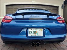 2014 Cayman S Rear