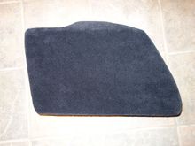 The subwoofer and enclosure as received