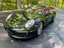 Out of the barn, washed and ready for the summer!!