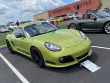 I had a Peridot Cayman R.  It’s the only car I’ve regretted selling.  This one made me sigh…