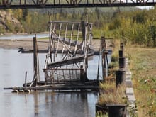 A fish wheel for salmon