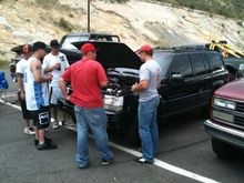 at the track/car meet with friend and his stroked 6.7l Jeep