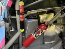 Hand-held fire extinguisher, plus Element hand-held non-chemical high-performance fire extinguisher
