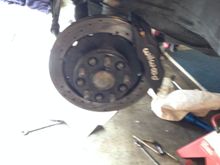 Front Brake setup