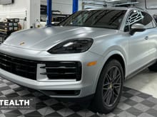 2024 Dolomite Silver Cayenne protected with XPEL STEALTH PPF