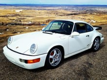 1993 RS America, new LED headlights from John Audette, http://www.audettecollection.com/leds-for-porsches/