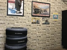 On top of everything else, I decided to wall paper my storage room which 12' high while assembling my 1972 911, disassembling 94 965, building my Chopped '33 hotrod and fell off the ladder and broke a few ribs and hurt everything else...so now moving slow!