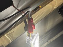 Amazon connectors to tap the frunk-light