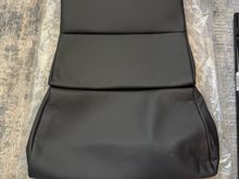 OEM Porsche cushion cover in leather
