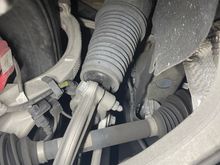 Front air suspension