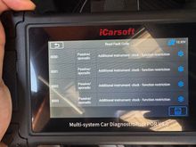 There are 18 fault codes from clock instrument, not sure what these are. And what’s causing it.