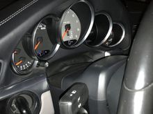 I purchased and "installed" the polished alluminum look bevel rings for the 5 gauge instrument cluster. Got them from Suncoast and easy to install. Matches other polished alluminum interior parts & a perfect match for the sport chrono ring from the factory. Doesn't make the car faster but now that they are on, I can say thy were "missing"! Looks great imho.