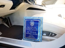 Vehicle is 1st Place 4 door class PCA Porsche Concours by the bay 11/19/2017.