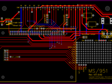 Preliminary PCB layout