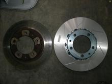 964 front rotor vs. 993TT front rotor