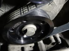 RSS Underdrive Pulley Installed