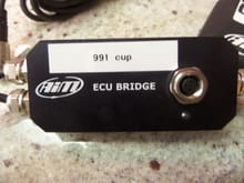 Bridge is programmed for the 991 ECU