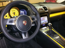 Racing Yellow interior accents and RY seat belts.