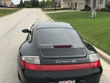 Saw this rear end and immediately traded my 2000 C2 in for it.  Didn't even expect to wake up that day and purchase a C4S but I had to have it!