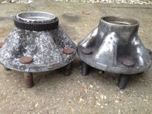 Wheel hub "S" type with ABS vs old type non-S