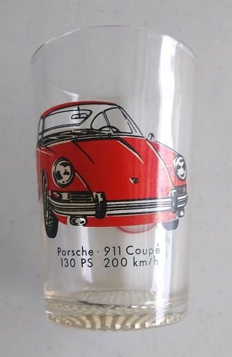 porsche shot glass