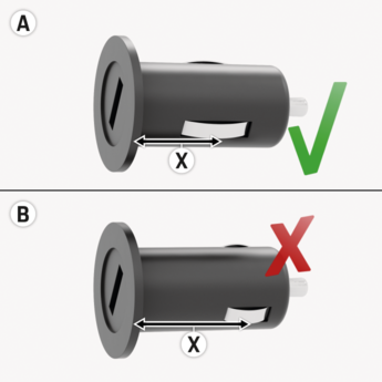 Every adapter I have ordered from Amazon even flush mounts are over 16mm