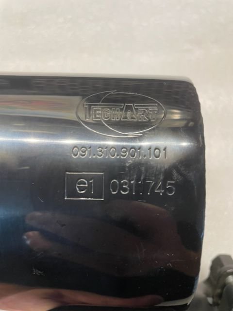 Engine - Exhaust - TechArt Sport Exhaust Tips for 991.1 - Used - 2012 to 2016 Porsche 911 - Dallas, TX 75230, United States