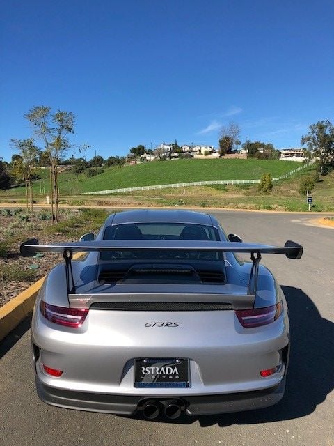 2016 Porsche GT3 - 2016 Porsche 991.1 GT3 RS - GT Silver $38k in added aftermarket upgrades!! - Used - VIN WP0AF2A98GS193279 - 1,600 Miles - 6 cyl - 2WD - Automatic - Coupe - Silver - Rolling Hills Estates, CA 90274, United States