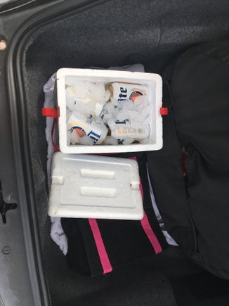 As always some cold beer. 