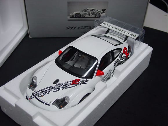 1/18 996 GT3 RSR High-End Porsche Motorsport Presentation Livery - $125
(17)_1/18 987.2 Boxster S High-End (Removable Top) - $110