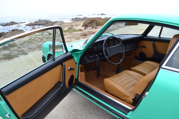 Interior in Cinnamon Leather.