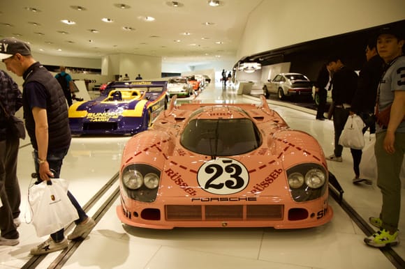 Porsche Museum and of course the Pink Pig