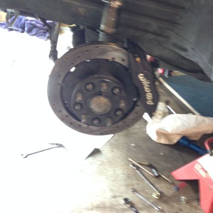 Front Brake setup