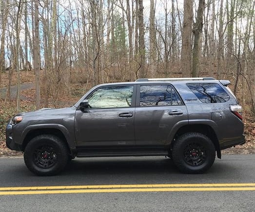 2016 Toyota 4Runner TRD Pro. Had a modded jeep before this, but the Toyota is much better for my use.