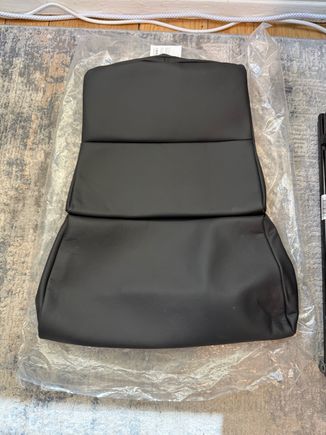 OEM Porsche cushion cover in leather